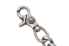 画像をギャラリービューアに読み込む, CHROME HEARTS クロムハーツ 1クリップ クラシックリンク ロング ウォレットチェーン シルバー925 208.1g シルバー金具 美品 中古 4c076681