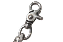 画像をギャラリービューアに読み込む, CHROME HEARTS クロムハーツ 1クリップ クラシックリンク ロング ウォレットチェーン シルバー925 208.1g シルバー金具 美品 中古 4c076681