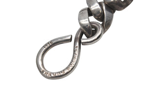 CHROME HEARTS クロムハーツ 1クリップ クラシックリンク ロング ウォレットチェーン シルバー925 208.1g シルバー金具 美品 中古 4c076681