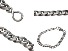 画像をギャラリービューアに読み込む, CHROME HEARTS クロムハーツ 1クリップ クラシックリンク ロング ウォレットチェーン シルバー925 208.1g シルバー金具 美品 中古 4c076681