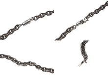 画像をギャラリービューアに読み込む, 極美品 CHROME HEARTS クロムハーツ PAPER CHAIN NECKLACE ペーパーチェーン ベイビーファットクロス ネックレス 18インチ 32.3g シルバ−925 中古 4c076692