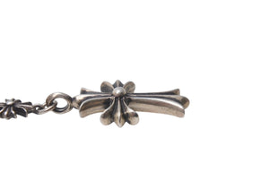 CHROME HEARTS Chrome Hearts Tiny Fat Cross Tiny E CH Plus Rosary Choke Chain Necklace, 38.5g, Excellent Condition, Pre-owned, Item Number: 4c076694 