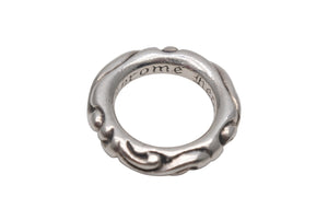 CHROME HEARTS クロムハーツ スクロールバンドリング 重量約8.7g サイズ9号 1994/.925刻印 シルバー925 美品 中古 4c076114