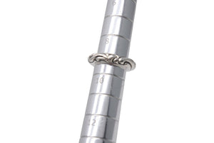 CHROME HEARTS クロムハーツ スクロールバンドリング 重量約8.7g サイズ9号 1994/.925刻印 シルバー925 美品 中古 4c076114