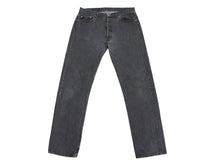 Load image into Gallery viewer, 新品同様 CHROME HEARTS クロムハーツ LEVI&#39;S 501 デニムパンツ クロスボールボタン ブラック サイズ34 中古 4b008053