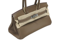 Load image into Gallery viewer, 新品未使用 HERMES エルメス ショルダーバーキン29 ハンドバッグ エバーカラー エトープ K刻印 SV金具 中古 4b009240