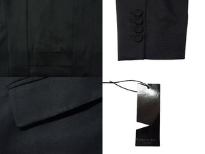 新品未使用 Christian Dior クリスチャンディオール ジャケット 29TC275A4739 サイズ48 ブラック ウール 中古 4b000949