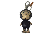 Load image into Gallery viewer, 極美品 A BATHING APE BAPE×MCM アベイシングエイプ エムシーエム ベイビーマイロチャーム ヴィセトス KEY CHAIN ブラック 中古 9594