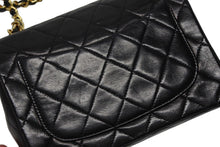 Load image into Gallery viewer, CHANEL シャネル ミニマトラッセ17 Sフラップ Sチェーンショルダーバッグ 1番台 ラムスキン ココマーク ブラック 美品 中古 4b009874