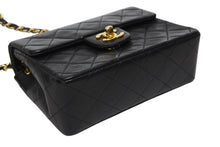 Load image into Gallery viewer, CHANEL シャネル ミニマトラッセ17 Sフラップ Sチェーンショルダーバッグ 1番台 ラムスキン ココマーク ブラック 美品 中古 4b009874
