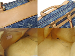 LOUIS VUITTON ルイヴィトン ネオスピーディ ハンドバッグ M95019 モノグラムデニム ゴールド金具 美品 中古 4c076247