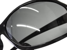 Load image into Gallery viewer, 極美品 PRADA プラダ カーブ サングラス アイウェア SPR14G プラスチック 72◻︎16 110 ブラック シルバー金具 中古 4b006187