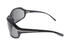 Load image into Gallery viewer, 極美品 PRADA プラダ カーブ サングラス アイウェア SPR14G プラスチック 72◻︎16 110 ブラック シルバー金具 中古 4b006187