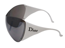 Load image into Gallery viewer, 極美品 Christian Dior クリスチャンディオール DIOR SKI 1 ディオールスキー1 シールドサングラス 9A5 サイズ120 ホワイト 中古 4b006047