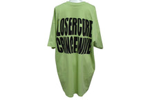 画像をギャラリービューアに読み込む, 極美品 PLEASURES x PIZZASLIME プレジャーズ ピザスライム半袖Ｔシャツ グリーン コットン サイズXL 中古 4c076144 