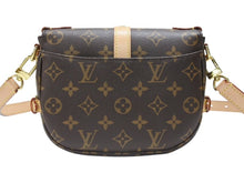 Load image into Gallery viewer, 極美品 LOUIS VUITTON ルイヴィトン ソミュール BB ショルダーバッグ M46740 モノグラム PVC レザー ゴールド金具 中古 4b006591