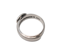 Load image into Gallery viewer, CHROME HEARTS Belted Oval Ring, Classic Oval Cross Buckle Belt Motif, SV925, Size 23, Weight: Approximately 8.1g, Excellent Condition, Pre-owned, Item Number: 4c076682 