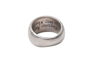 CHROME HEARTS クロムハーツ CH SEAL STAMP シールスタンプリング 指輪 SV925 サイズ15.5号 重量約16.3g 美品 中古 4c076685