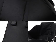 Load image into Gallery viewer, 極美品 LOEWE ロエベ ハンモックバッグ スモール ショルダーバッグ エンボス加工 2way レザー ブラック シルバー金具 中古 4b003003