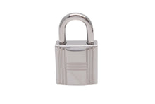 Load image into Gallery viewer, 極美品 HERMES エルメス クロシェット カデナ キー セット ヴォーエプソン ブルーアガット シルバー金具 中古 4b006286