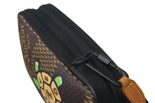画像をギャラリービューアに読み込む, 新品未使用品 LOUIS VUITTON ルイヴィトン NIGO コラボ ダブルフォンポーチ ダミエジャイアント N40377 ブラウン 中古 4c075861