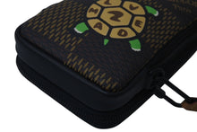 画像をギャラリービューアに読み込む, 新品未使用品 LOUIS VUITTON ルイヴィトン NIGO コラボ ダブルフォンポーチ ダミエジャイアント N40377 ブラウン 中古 4c075861