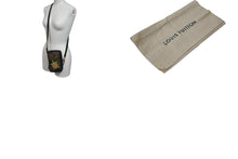 画像をギャラリービューアに読み込む, 新品未使用品 LOUIS VUITTON ルイヴィトン NIGO コラボ ダブルフォンポーチ ダミエジャイアント N40377 ブラウン 中古 4c075861