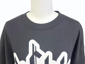 VINTAGE ヴィンテージ SHADY LTD EMINEM プロモTシャツ 半袖Tシャツ 入手困難 GANGSTA ブラック ホワイト サイズL 美品 中古 4b005406