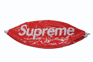 未使用 SUPREME シュプリーム 15SS Logo Beach Ball ロゴビーチボール ノベルティ レッド ホワイト 中古 4c075628 