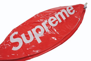未使用 SUPREME シュプリーム 15SS Logo Beach Ball ロゴビーチボール ノベルティ レッド ホワイト 中古 4c075628 