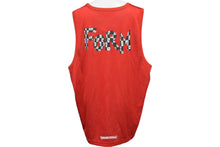 Load image into Gallery viewer, 新品未使用 CHROME HEARTS クロムハーツ MATTY BOY FOAM REVERSIBLE メッシュタンクトップ サイズM レッド ナイロン 中古 66479