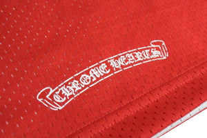 新品未使用 CHROME HEARTS クロムハーツ MATTY BOY FOAM REVERSIBLE メッシュタンクトップ サイズM レッド ナイロン 中古 66479