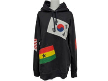 Load image into Gallery viewer, Supreme シュプリーム アーカイブ 13AW 国旗パーカー サイズM ブラック マルチカラー 良品 中古 60332