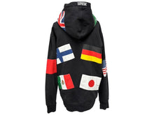 Load image into Gallery viewer, Supreme シュプリーム アーカイブ 13AW 国旗パーカー サイズM ブラック マルチカラー 良品 中古 60332