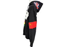 Load image into Gallery viewer, Supreme シュプリーム アーカイブ 13AW 国旗パーカー サイズM ブラック マルチカラー 良品 中古 60332