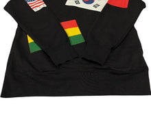 Load image into Gallery viewer, Supreme シュプリーム アーカイブ 13AW 国旗パーカー サイズM ブラック マルチカラー 良品 中古 60332
