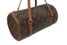 Load image into Gallery viewer, LOUIS VUITTON ルイヴィトン モノグラム パピヨン26 ハンドバッグ ブラウン ゴールド金具 M51386 美品 中古 4c070583
