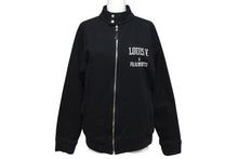Load image into Gallery viewer, LOUIS VUITTON × FRAGMENT DESIGN ルイヴィトン フラグメント 17AW エンブロイダリー ブルゾン ブラック ロゴ RM172M JIU HDY31W サイズM 美品 中古 4c071532