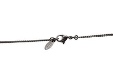 Load image into Gallery viewer, CHANEL シャネル ネックレス ココマーク シルバー メタル ラインストーン C12V刻印 重量6.7g 全長42.5cm 美品 中古 4c075348