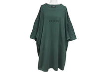 Load image into Gallery viewer, BALENCIAGA バレンシアガ レイヤード Tシャツ UNIS3X グリーン コットン 657059 中古 4c075498