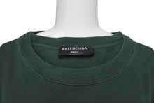 Load image into Gallery viewer, BALENCIAGA バレンシアガ レイヤード Tシャツ UNIS3X グリーン コットン 657059 中古 4c075498