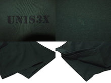 Load image into Gallery viewer, BALENCIAGA バレンシアガ レイヤード Tシャツ UNIS3X グリーン コットン 657059 中古 4c075498
