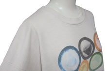 Load image into Gallery viewer, VINTAGE ヴィンテージ PLAY SAFE プレイセーフ コンドーム 半袖Tシャツ コットン ホワイト マルチカラー サイズXL 美品 中古 4c075762