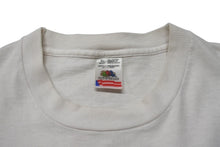 Load image into Gallery viewer, VINTAGE ヴィンテージ PLAY SAFE プレイセーフ コンドーム 半袖Tシャツ コットン ホワイト マルチカラー サイズXL 美品 中古 4c075762