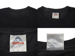 VINTAGE ヴィンテージ Bitch ビッチ 半袖Tシャツ TIDEパロディ ブラック オレンジ ブルー サイズL 良品 中古 4c075764 
