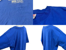 Load image into Gallery viewer, VINTAGE ヴィンテージ GRAND TURK B.W.I グランドターク島 半袖Tシャツ サイズXL レタリングロゴ ブルー 古着 美品 中古 4c075765