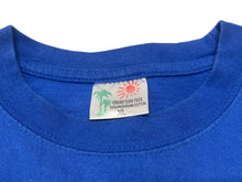 Load image into Gallery viewer, VINTAGE ヴィンテージ GRAND TURK B.W.I グランドターク島 半袖Tシャツ サイズXL レタリングロゴ ブルー 古着 美品 中古 4c075765