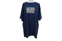 Load image into Gallery viewer, VINTAGE ヴィンテージ 90s Serial Killer シリアルキラー National Lampoon&#39;s 半袖Tシャツ サイズL コットン ネイビー 中古 4c075798