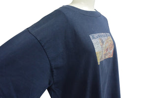VINTAGE ヴィンテージ 90s Serial Killer シリアルキラー National Lampoon's 半袖Tシャツ サイズL コットン ネイビー 中古 4c075798