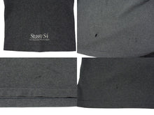 Load image into Gallery viewer, OLD STUSSY オールドステューシー Apple アップル サンプリング 半袖Tシャツ グレー ホワイト サイズXL 美品 中古 4c075820